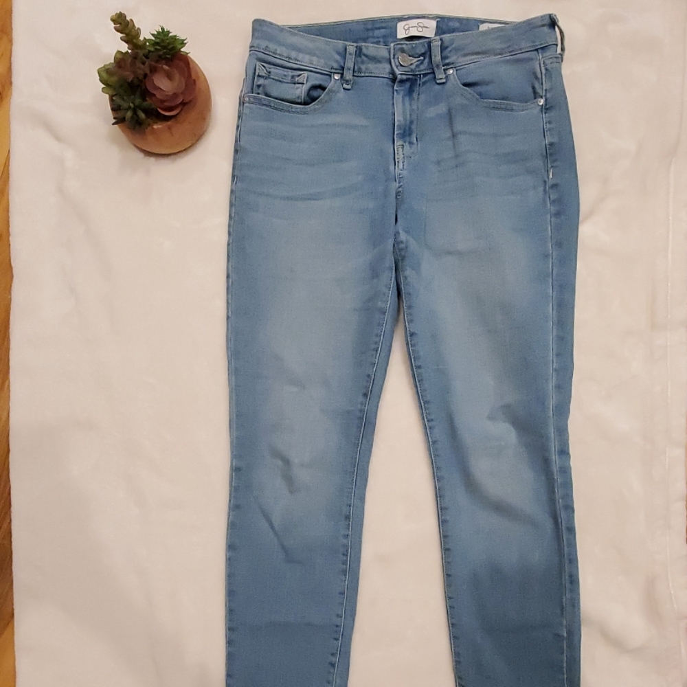 Jessica Simpson Rolled Crop Skinny Jeans